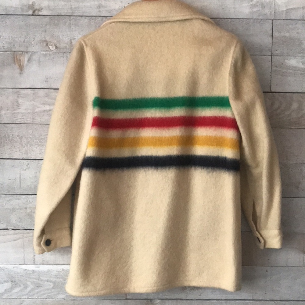 Vintage Hudson’s Bay virgin wool jacket 1970s - Picture 3 of 12